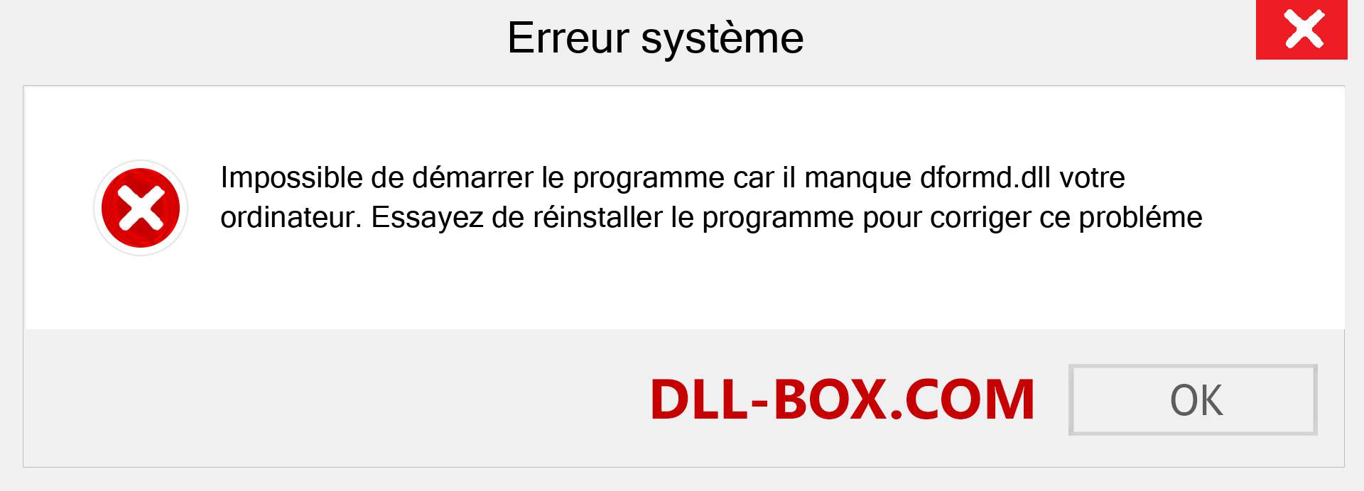 Le fichier dformd.dll est manquant ?. Télécharger pour Windows 7, 8, 10 - Correction de l'erreur manquante dformd dll sur Windows, photos, images